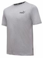 Футболка Puma ESS Small Logo Tee 58666803 р.2XL серый