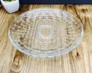 Блюдо сервировочное Fiora Monza круглое 15x2 см прозрачное