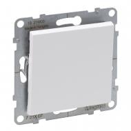 Переключатель перекрестный одноклавишный Legrand Suno без подсветки белый 721107