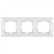 Рамка трехместная Viko Meridian горизонтальная белый 90979003-WH