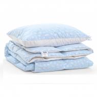 Набор пуховый №1907 Bio-Blue Лето 50% пух (подушка 50x70 средняя) одеяло 155x215 см MirSon голубой