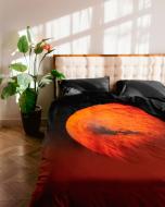 Комплект постельного белья by Andre TAN Мужчины с Марса евро черный с красным SoundSleep