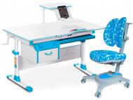 Комплект меблів дитячий Evo-kids Evo-40 BL Blue + крісло Y-115 ABK