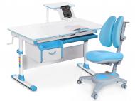 Комплект меблів дитячий Evo-kids Evo-40 BL Blue + крісло Y-115 KBL