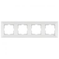 Рамка четырехместная Viko Meridian горизонтальная белый 90979004-WH