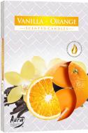 Набор свечей ароматических Bispol с запахом Ваниль/апельсин 6 шт. p15-37