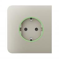 Панель фронтальная боковая Ajax SideCover (smart) [type F] ivory для встроенной розетки Outlet Jeweller бежевый