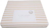 Простынь натяжная CSOR30200220 Cotton Stripe Orange 30 200x220 см оранжевый в полоску Ю-ТЕК