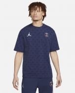 Футболка Jordan M J PSG STATEMENT TEE DB6508-410 р.S синий Футболка Jordan M J PSG STATEMENT TEE DB6508-410 р.S синий