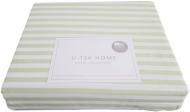 Простынь натяжная CSGR30120200 Cotton Stripe Green 30 120x200 см зеленый в полоску Ю-ТЕК