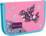 Пенал на молнии Birds in Fly CF85938 Cool For School голубой с розовым
