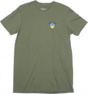 Футболка 5.11 Tactical Shield Ukraine Лимитированная Серия [225] Military Green L р. L оливковый