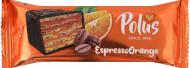 Батончик вафельный Полюс глазированный с кофейно-апельсиновой начинкой 50г