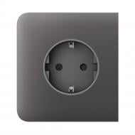 Панель фронтальная боковая Ajax SideCover (basic) [type F] для встроенной розетки серый