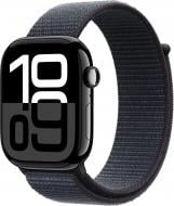 Смарт-годинник Apple Watch Series 10 GPS 46mm jet black Aluminium Case with Ink Sport Loop (MWWR3QH/A)