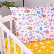 Подушка №3820 Kids Time 18-0002 Sweet Home хлопковая мягкая MirSon 40x60 см мульти