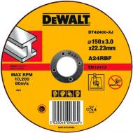 Круг отрезной DeWalt 150 x 3,0 x 22,23 мм DT42400