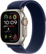 Смарт-часы Apple Watch Ultra 2 GPS + Cellular 49 mm natural titanium Case with Blue Trail Loop - S/M (MX4J3UL/A)