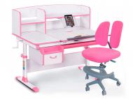 Комплект мебели детский Evo-kids Evo-50 PN Pink + кресло Y-408 KP