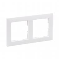 Рамка двухместная Legrand Suno универсальная белый 721502