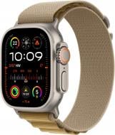 Смарт-годинник Apple Watch Ultra 2 GPS + Cellular 49 mm natural titanium Case with Tan Alpine Loop - Small (MX4E3UL/A)