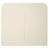 Кнопка боковая Ajax SideButton (2-gang) vertical для двухклавишного выключателя LightSwitch Jeweler айвори