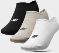 Шкарпетки 4F SOCKS CAS 4FSS23USOCF155-93S р.39-42 чорний/бежевий/білий 3 пари шт.