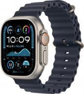 Смарт-годинник Apple Watch Ultra 2 GPS + Cellular 49 mm natural titanium Case with Navy Ocean Band (MX4D3UL/A)