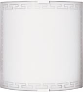 Світильник настінно-стельовий Геотон НББ 01-60-885 21072 1x60 Вт E27 білий із малюнком