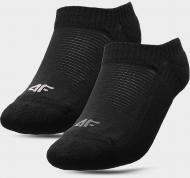 Носки 4F SOCKS FNK 4FSS23UFSOF071-20S р.35-38 черный 2 шт.