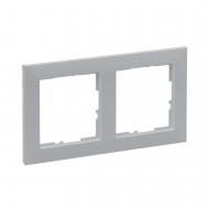 Рамка двухместная Legrand Suno универсальная титан 721602