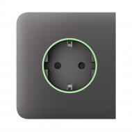 Панель фронтальная боковая Ajax SideCover (smart) [type F] для встроенной розетки Outlet Jeweller серый