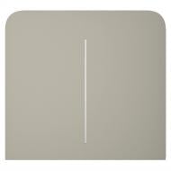 Кнопка боковая Ajax SideButton (2-gang) vertical для двухклавишного выключателя LightSwitch Jeweler оливковый