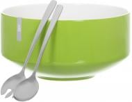 Салатник Fiora Grace 26 см зеленый