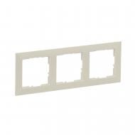 Рамка трехместная Legrand Suno универсальная слоновая кость 721583