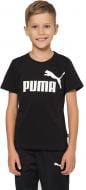 Футболка Puma ESS Logo Tee 58696001 р.152 чорний