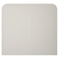 Кнопка бокова Ajax SideButton (2-gang) vertical oyster для двоклавішного вимикача LightSwitch Jeweler устричний