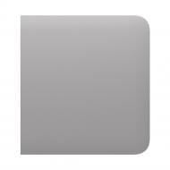 Кнопка боковая Ajax SideButton (1-gang) vertical fog для одноклавишного выключателя LightSwitch Jeweler серый