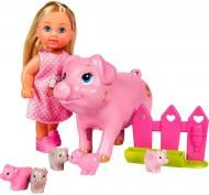 Набір з лялькою Simba Steffi & Evi Беременная свинка 5733337