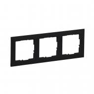 Рамка трехместная Legrand Suno универсальная черный 721523