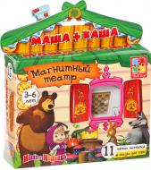 Игра настольная Vladi Toys Магнитный театр Маша и Медведь VT3206-06