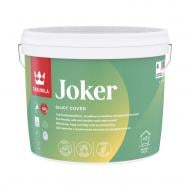 Краска акрилатная водоэмульсионная TIKKURILA Joker, база А шелковистый мат белый 2,7 л 3,65 кг