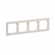 Рамка четырехместная Legrand Suno универсальная песочный 721534