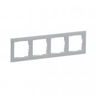 Рамка четырехместная Legrand Suno универсальная титан 721604