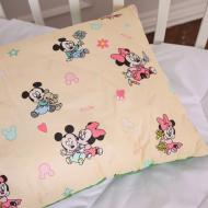 Подушка Kids Time 20-0043 Green Mikey Mouse хлопковая мягкая MirSon 40x60 см мульти