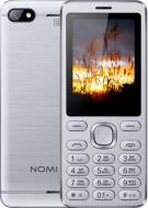Мобильный телефон Nomi i2411 silver (570854)