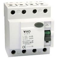 Устройство защитного отключения Viko 4Р 25А 30мА 230V VTR4-2530