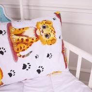 Подушка Kids Time 20-0034 King Tiger хлопковая мягкая MirSon 40x60 см мульти