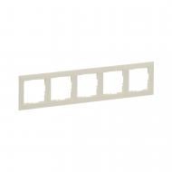 Рамка пятиместная Legrand Suno универсальная слоновая кость 721585