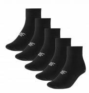 Носки 4F SOCKS CAS M480 (5pack) 4FWMM00USOCM480-20S р.39-42 черный 5 шт.
